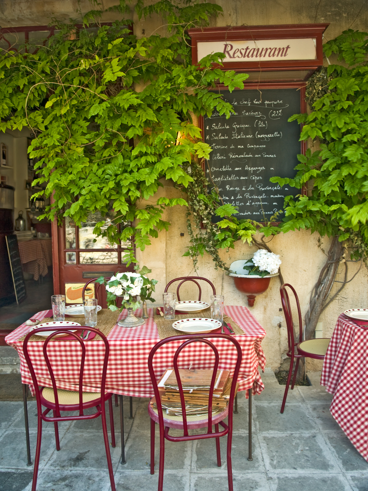 Restaurant cafe, south of France