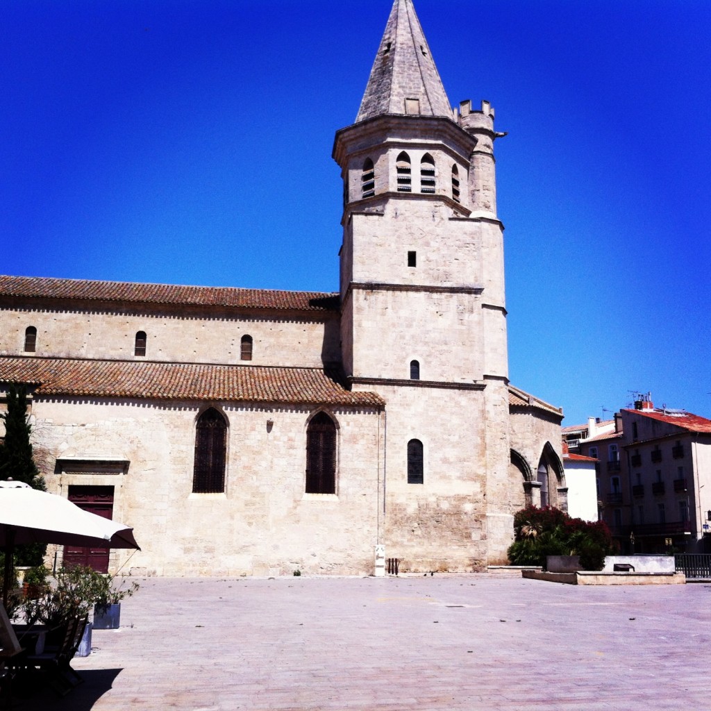 Madeleine church in Béziers
