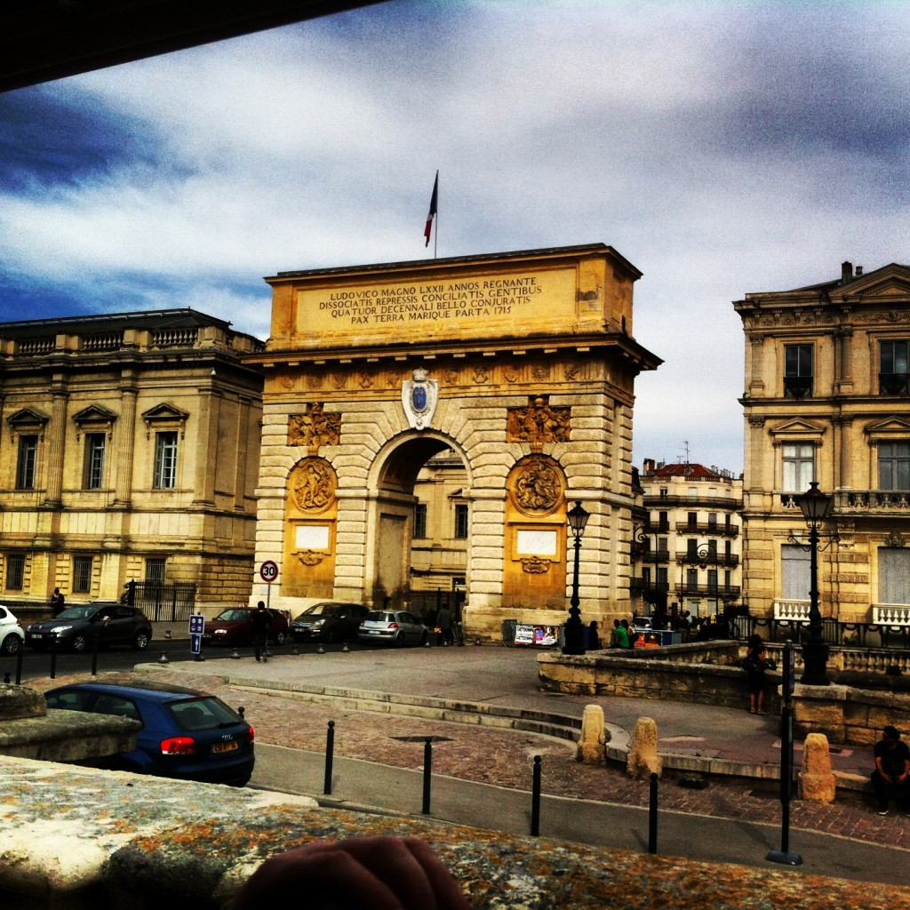Arc de triomphe in Montpellier